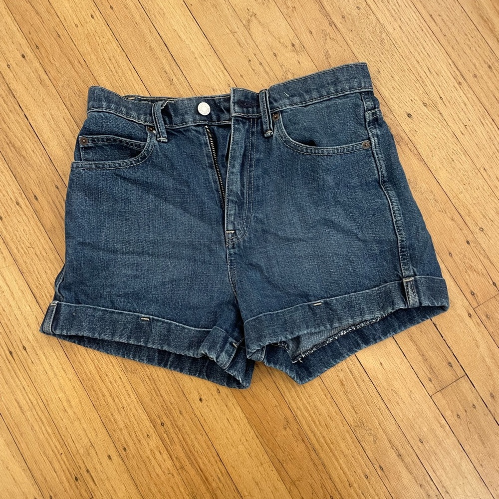 Gap 1969 High Rise Jean Shorts